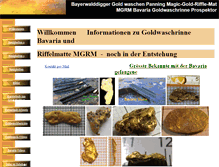 Tablet Screenshot of bayerwalddigger.de